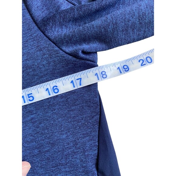 Under Armour Women Qualifier Hybrid Warm Up Jacket Size XS Blue Cold Gear Zip Up - Picture 13 of 15